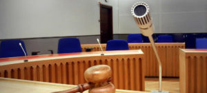 Photo of courtroom
